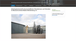 Desktop Screenshot of museumsvolontaere.de